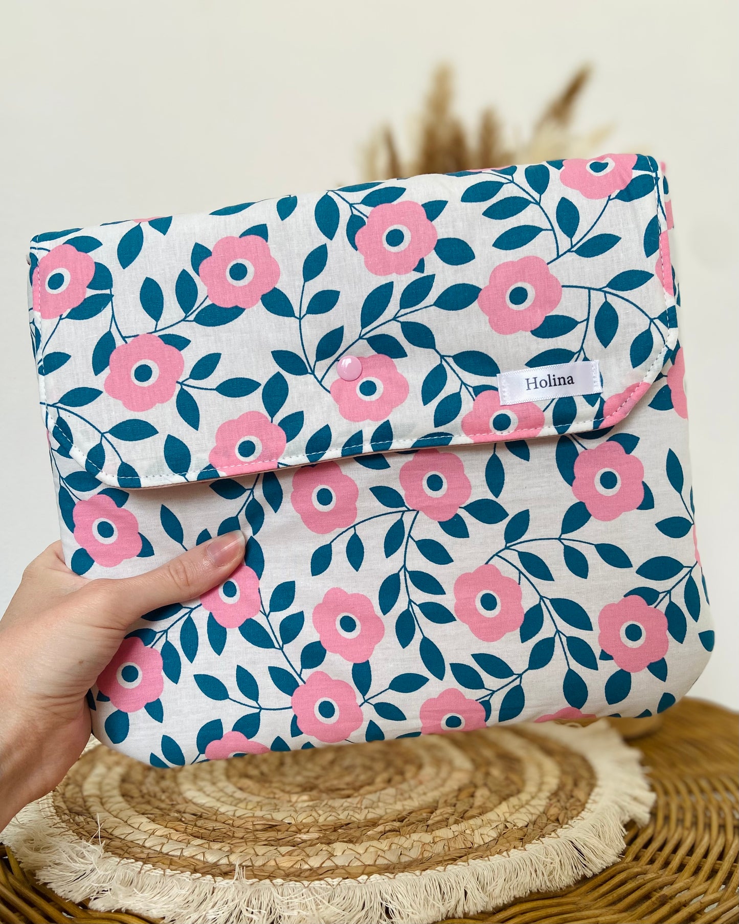 Pochette à livre avec rabat Capucine
