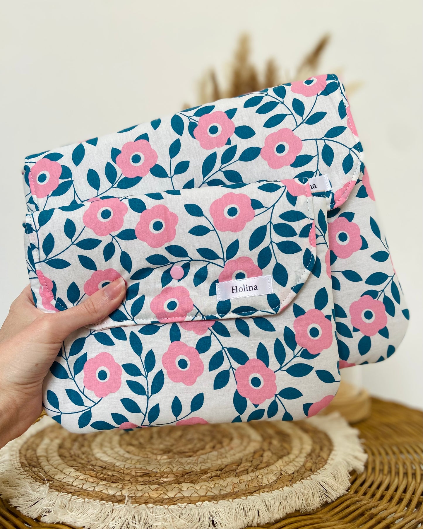 Pochette à livre avec rabat Capucine