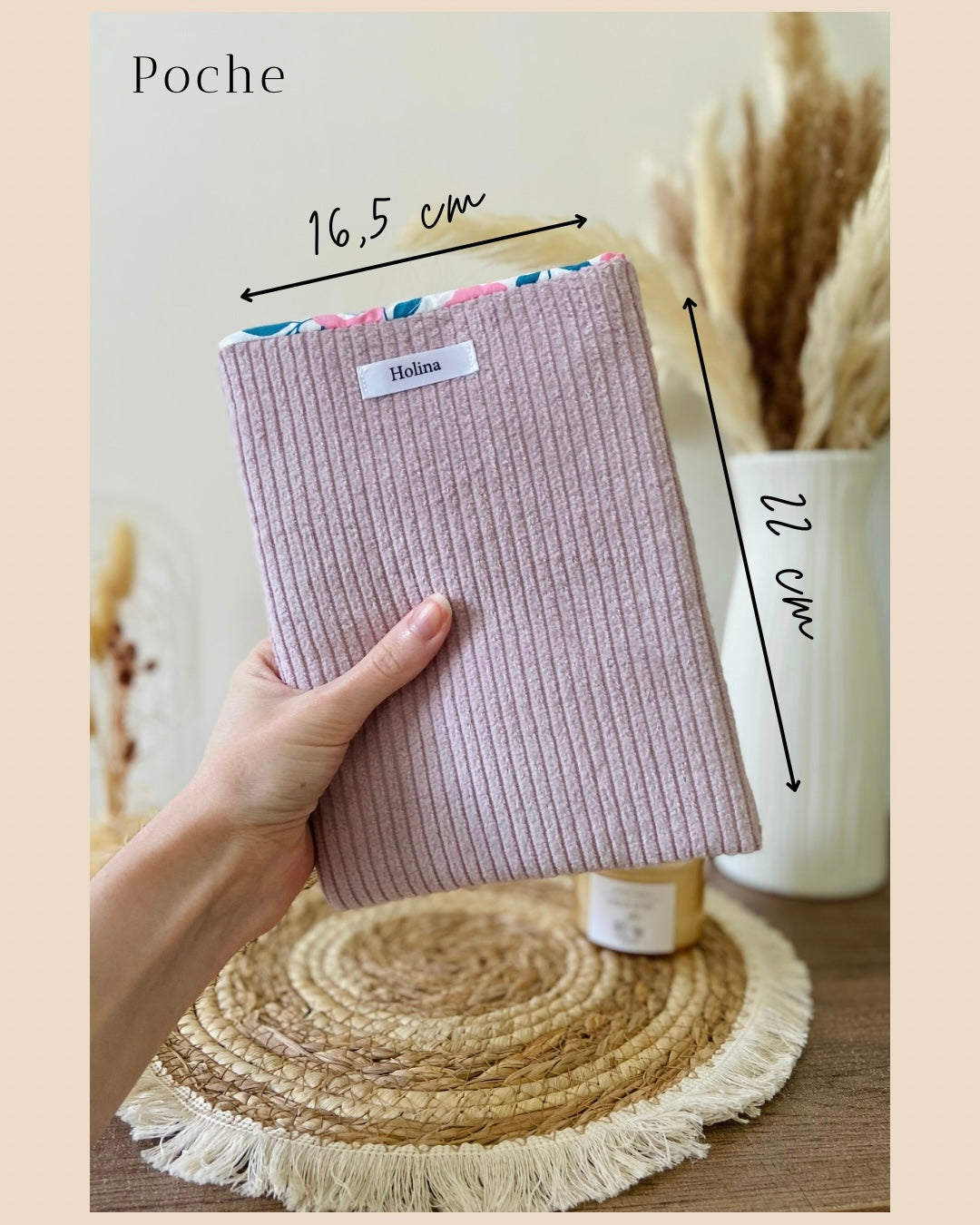 Pochette à livre Iris
