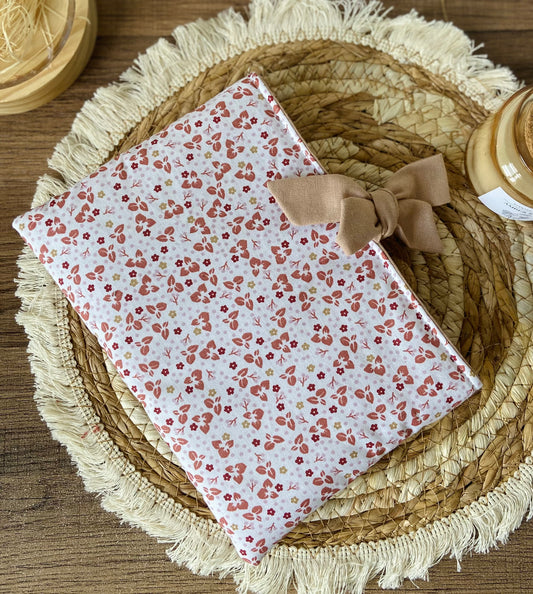 Pochette à livre noeud beige