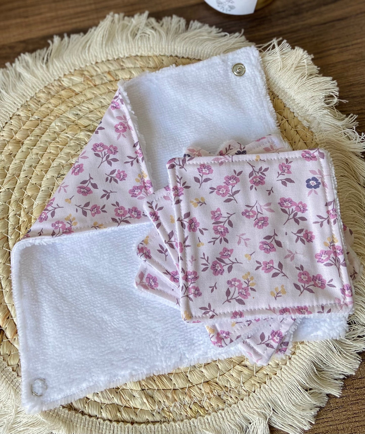 Lingettes + pochette 2 en 1 Lilas