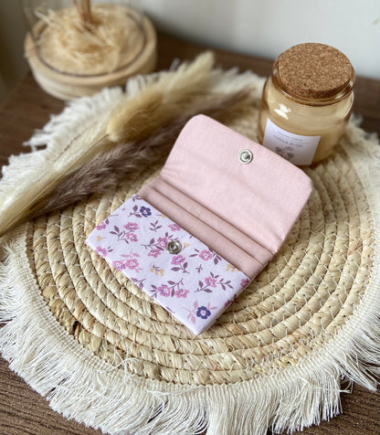 Porte carte lilas