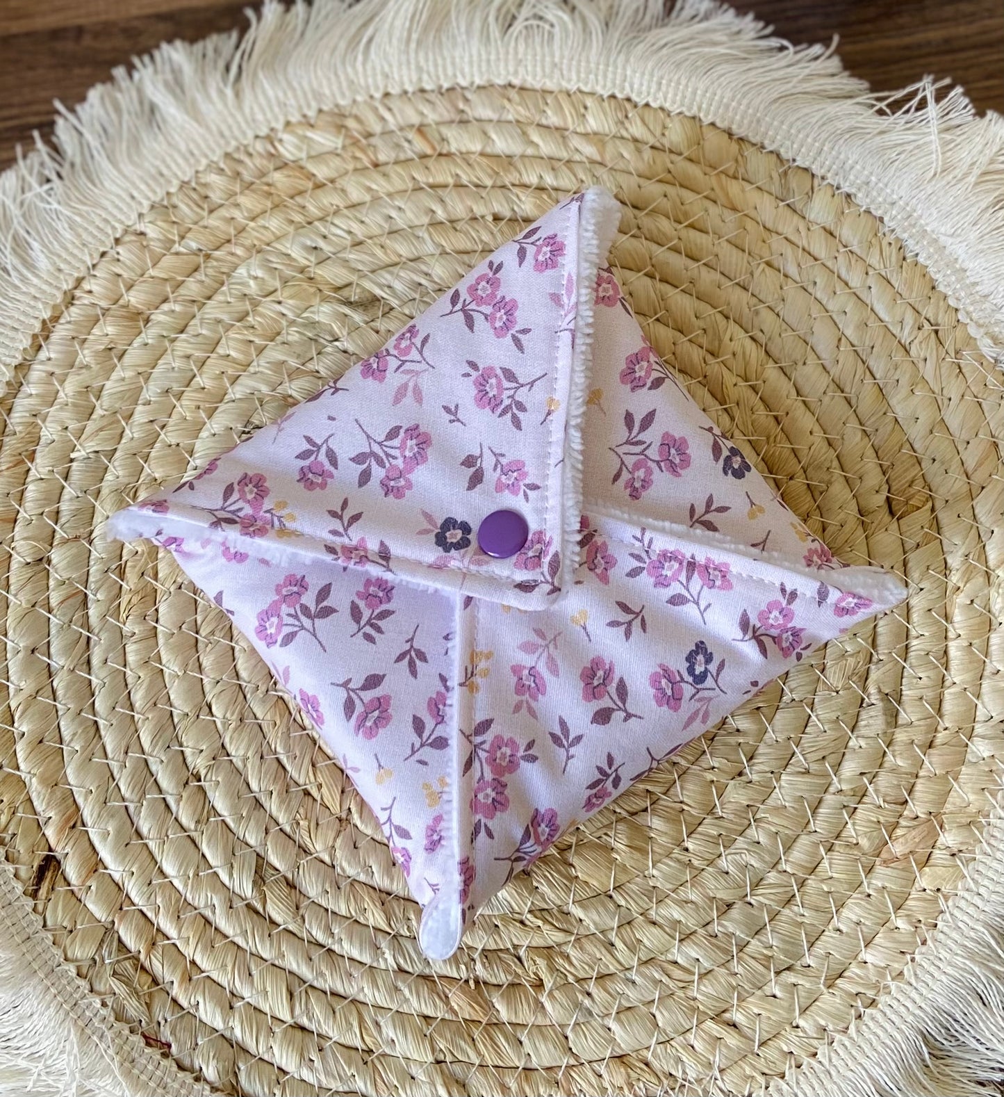 Lingettes + pochette 2 en 1 Lilas