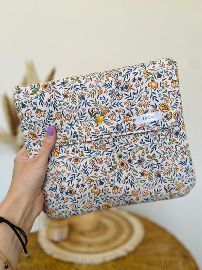 Pochette à livre avec rabat Tiphaine