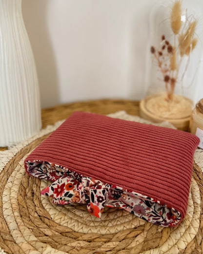 Pochette à livre noeud Terracotta