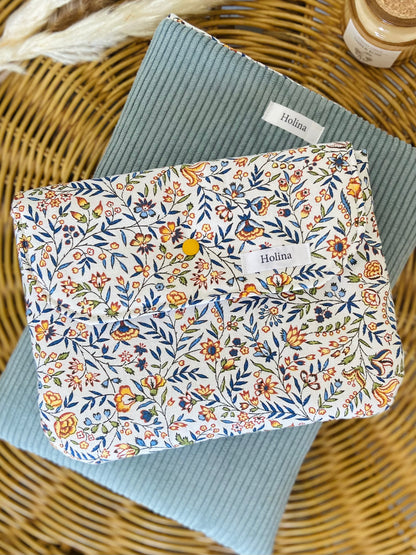 Pochette à livre avec rabat Tiphaine