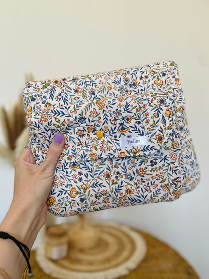 Pochette à livre avec rabat Tiphaine