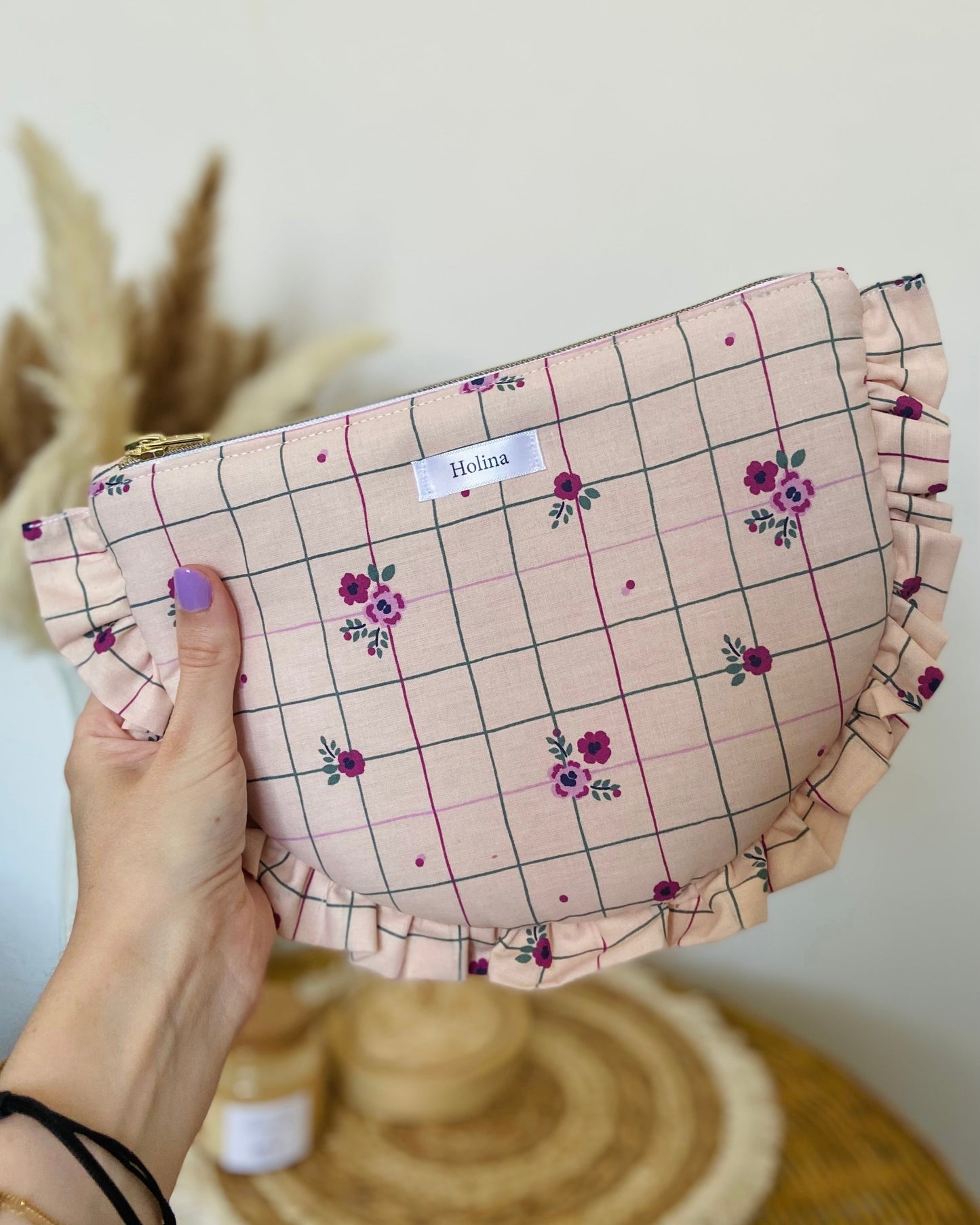 Trousse plate Prune