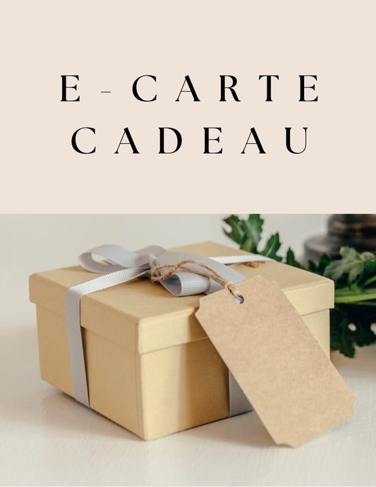 E-carte cadeau